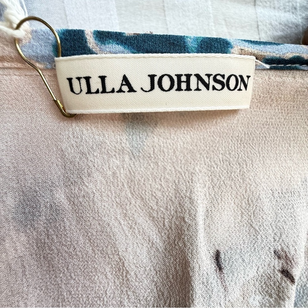 Ulla Johnson Blue Floral High Low Dress - Picture 10 of 16